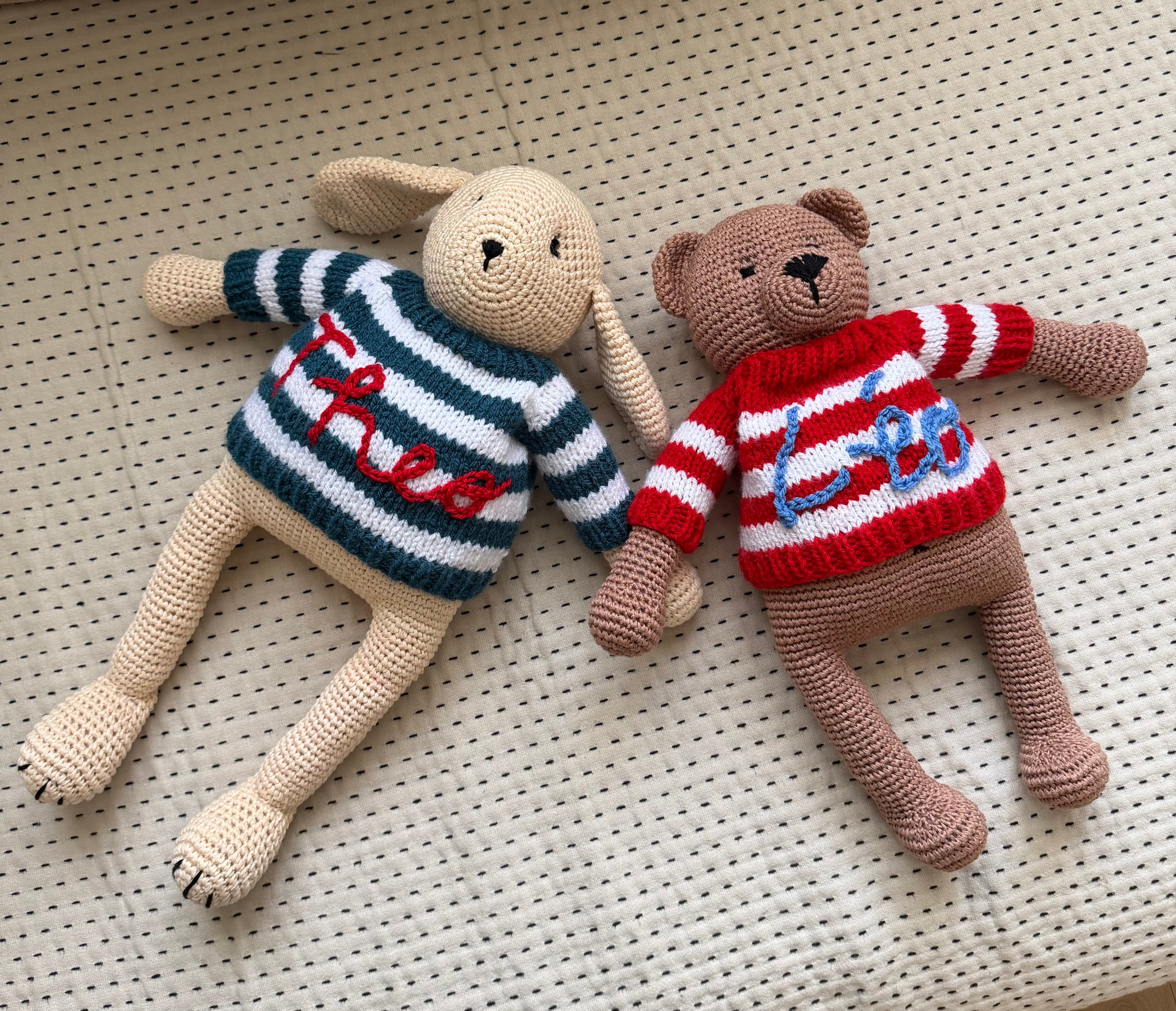 Lapin personnalisé avec prénom – Le cadeau d’une vie