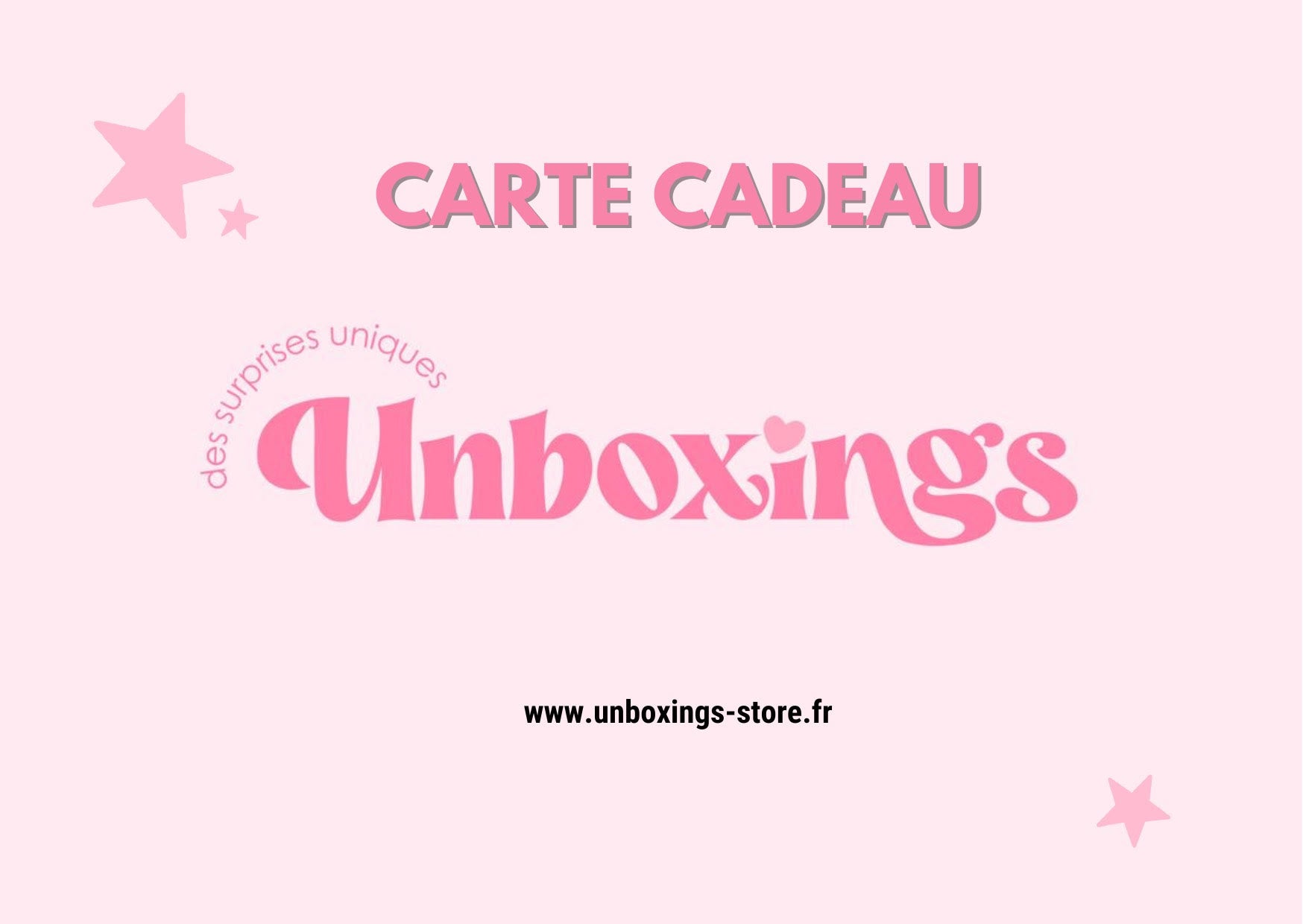 Carte cadeau